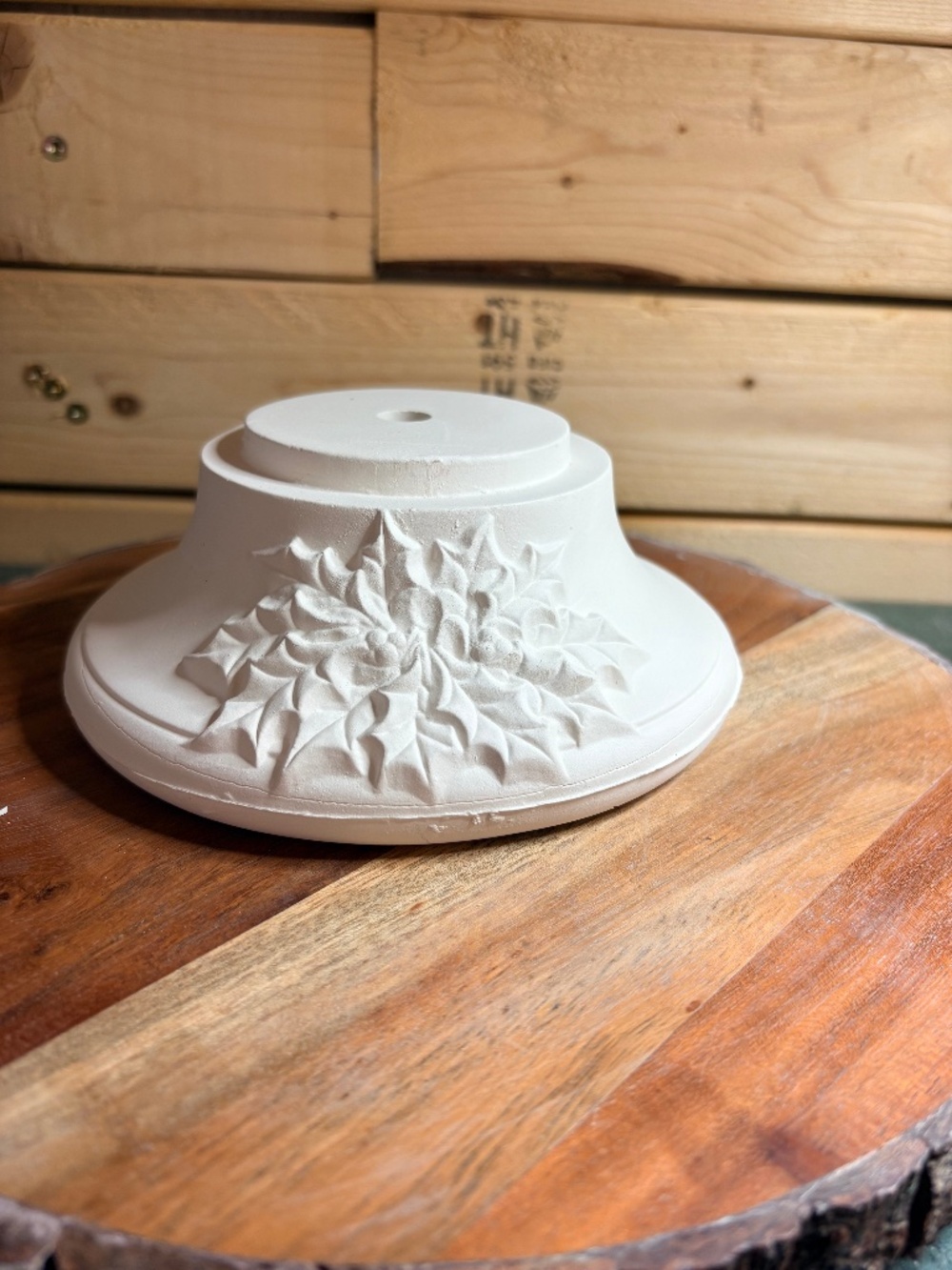 Nowells Ceramic Tree base in bisque